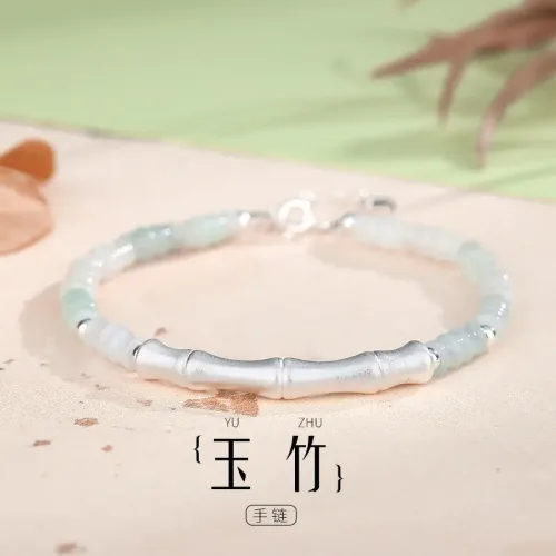 翡翠竹节手链 (11)
