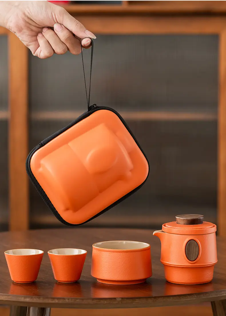 知竹便携式旅行茶具