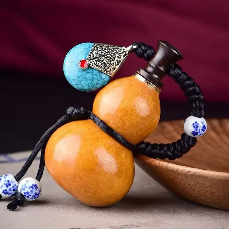 风水纳气 葫芦 Qi Collecting Gourd Feng Shui Good Luck Charm 4 【风水开运】天然葫芦摆件 纳气葫芦 Qi Collecting Gourd - 净化负能量 Feng Shui Positive Energy Spiritual Home Decor Good Luck Charm