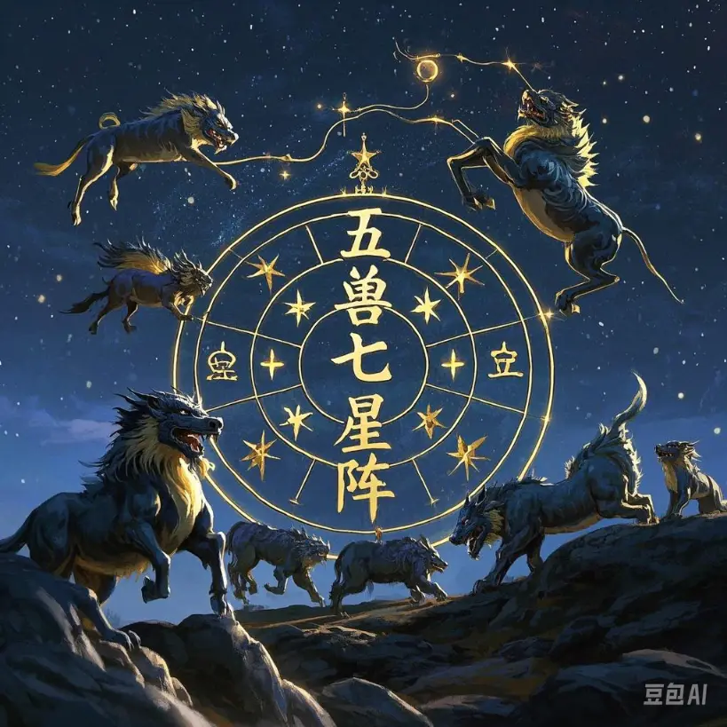 五兽七星阵