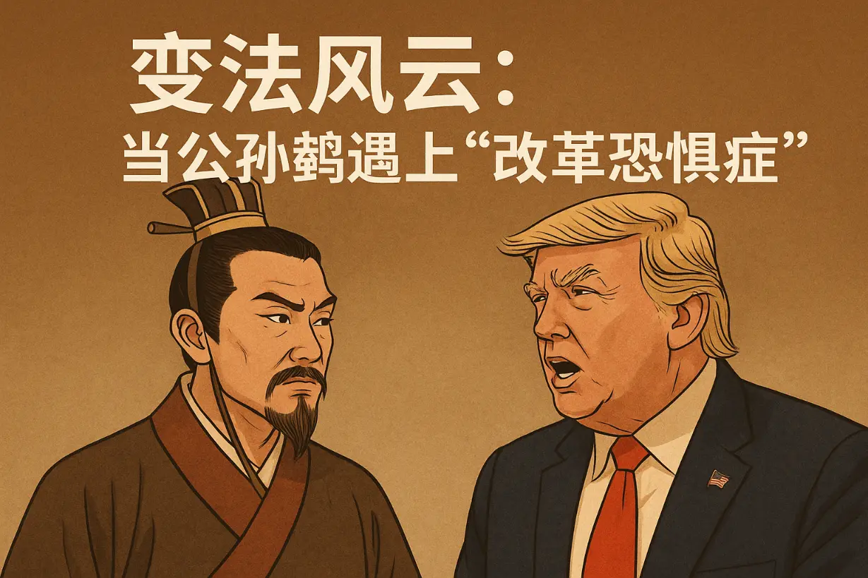 商鞅舌战群儒VS特朗普关税风暴：饿鬼道的开端